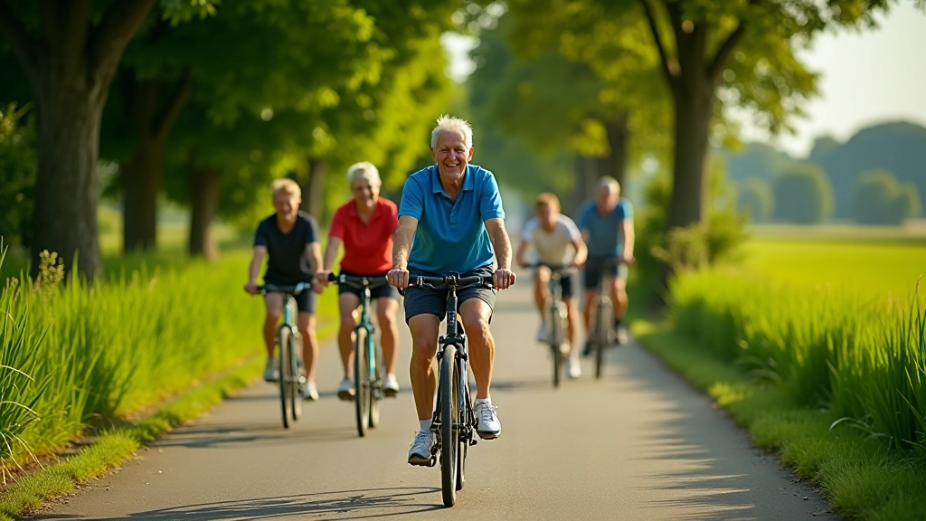 Gruppo di cicloturisti su percorso del Vercellese